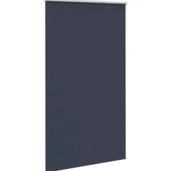 vidaXL Rolgordijn verduisterend 135x210 cm stofbreedte 131,6 cm blauw