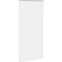 vidaXL Rolgordijn verduisterend 115x210 cm stofbreedte 110,7 cm wit