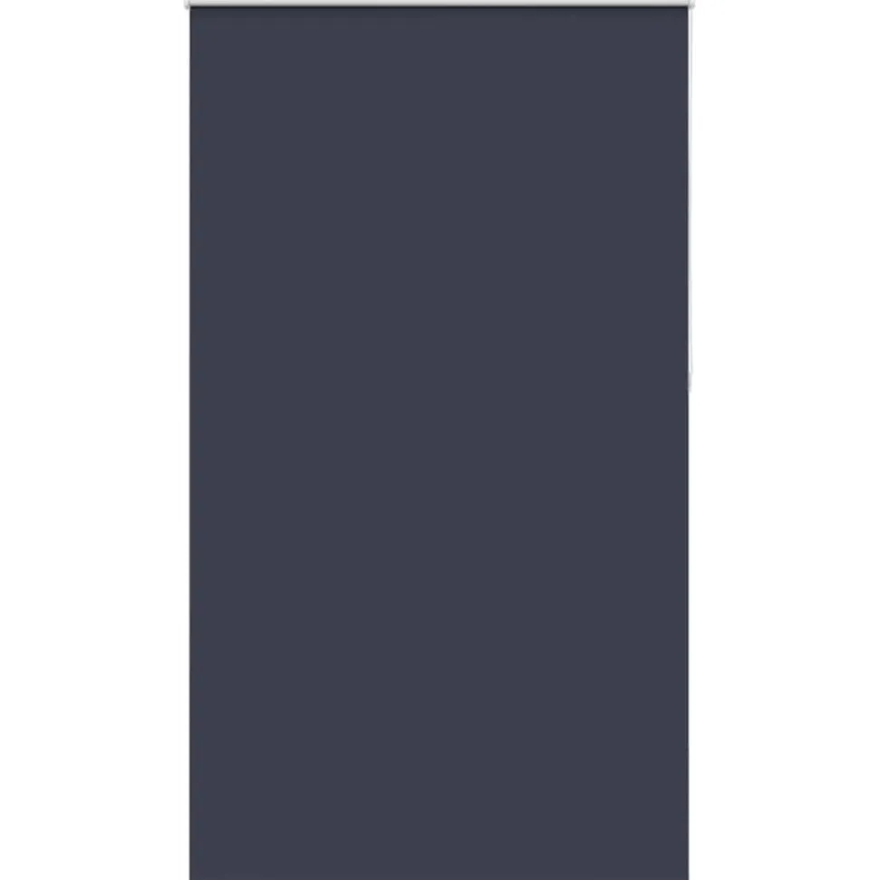 vidaXL Rolgordijn verduisterend 120x230 cm stofbreedte 116,6 cm blauw