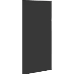 vidaXL Rolgordijn verduisterend 115x230 cm stofbreedte 110,7 cm zwart