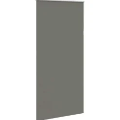 vidaXL Rolgordijn verduisterend 110x230 cm stofbreedte 105,7 cm grijs