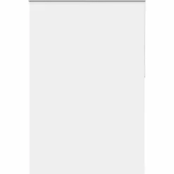 vidaXL Rolgordijn verduisterend 160x230 cm stofbreedte 156,6 cm wit