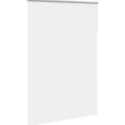 vidaXL Rolgordijn verduisterend 160x230 cm stofbreedte 156,6 cm wit