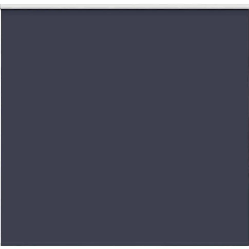vidaXL Rolgordijn verduisterend 155x150 cm stofbreedte 151,6 cm blauw