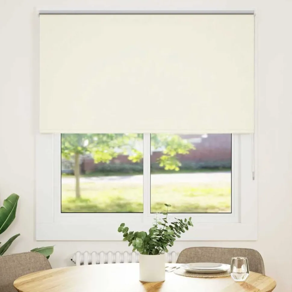 vidaXL Rolgordijn verduisterend 120x175 cm stofbreedte 116,6 cm