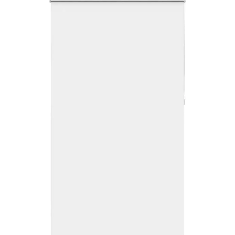 vidaXL Rolgordijn verduisterend 125x210 cm stofbreedte 121,6 cm wit