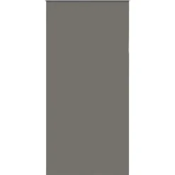 vidaXL Rolgordijn verduisterend 105x210 cm stofbreedte 100,7 cm grijs