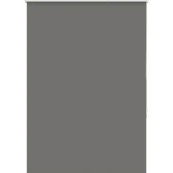 vidaXL Rolgordijn verduisterend 110x150 cm stofbreedte 105,7 cm grijs