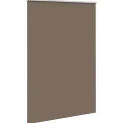 vidaXL Rolgordijn verduisterend koffie 160x230 cm stofbreedte 156,6 cm