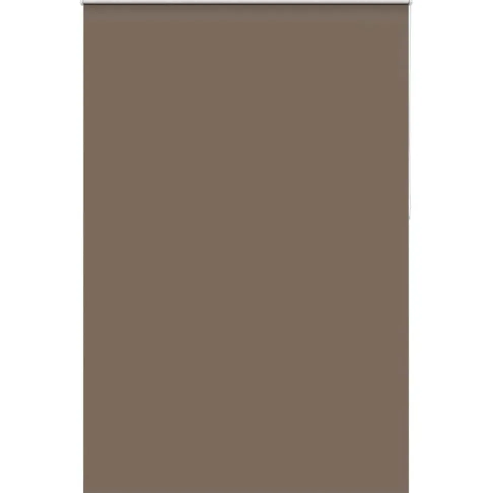 vidaXL Rolgordijn verduisterend koffie 165x210 cm stofbreedte 161,6 cm