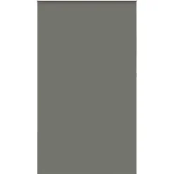 vidaXL Rolgordijn verduisterend 140x210 cm stofbreedte 136,6 cm grijs
