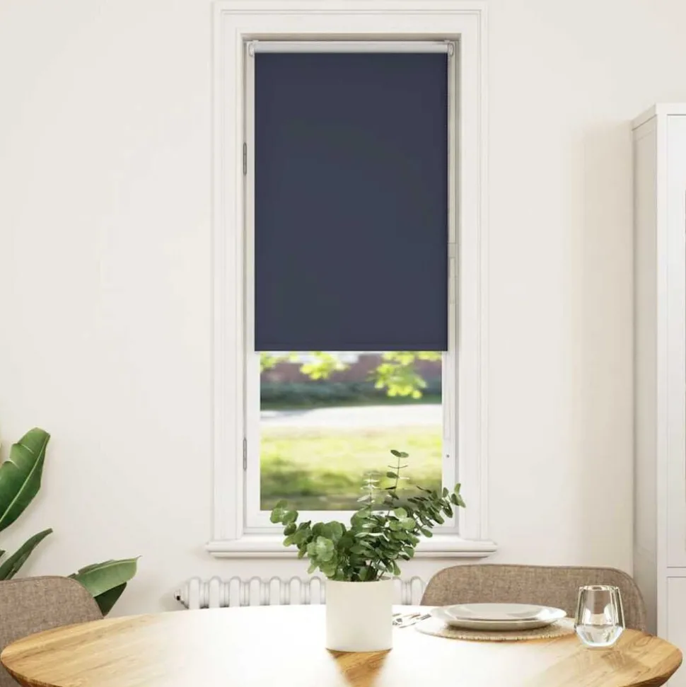 vidaXL Rolgordijn verduisterend 40x130cm stofbreedte 35,7 cm polyester
