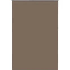 vidaXL Rolgordijn verduisterend koffie 155x230 cm stofbreedte 151,6 cm