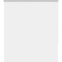 vidaXL Rolgordijn verduisterend 130x150 cm stofbreedte 126,6 cm wit