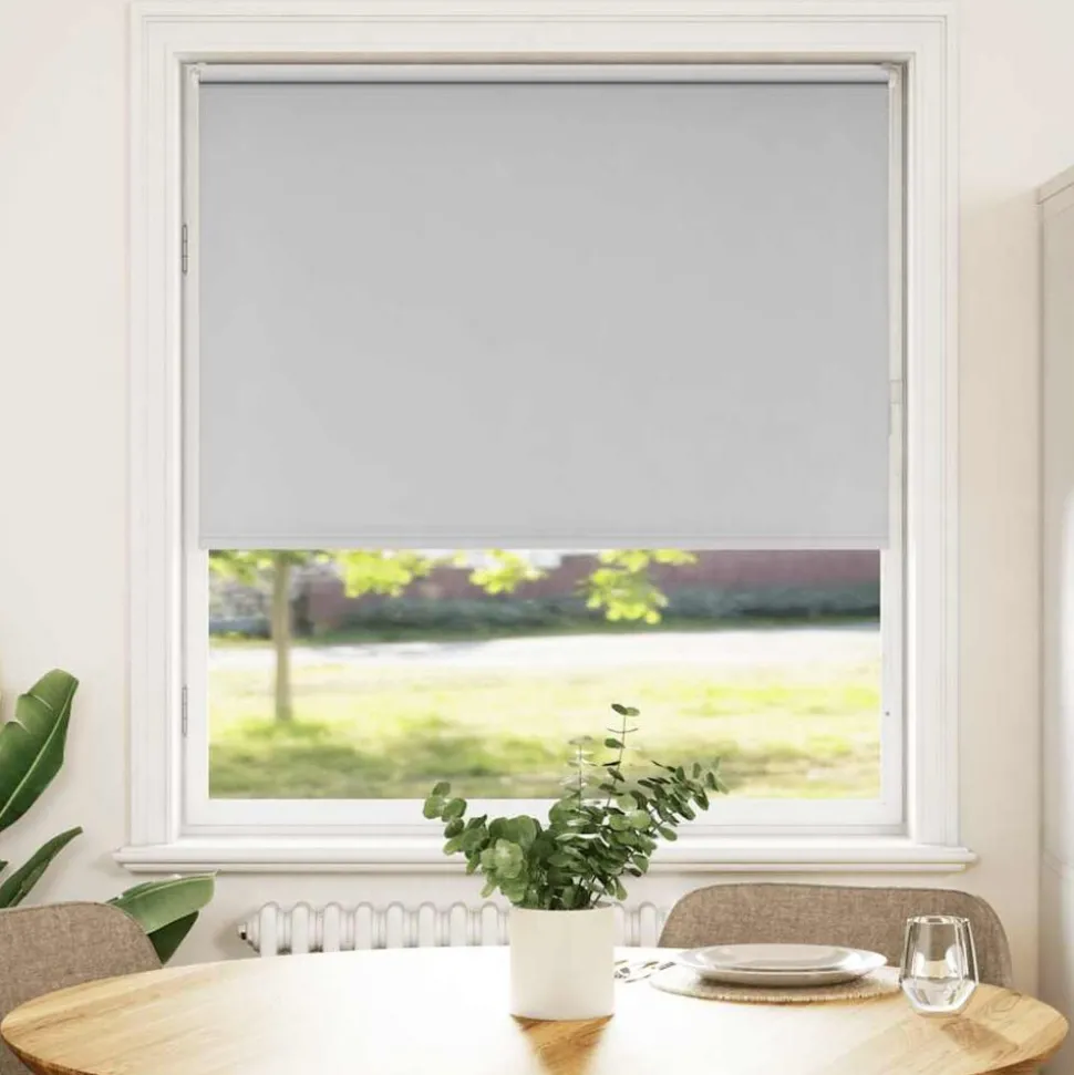 vidaXL Rolgordijn verduisterend 110x150 cm stofbreedte 105,7 cm