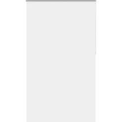 vidaXL Rolgordijn verduisterend 120x210 cm stofbreedte 116,6 cm wit