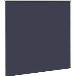 vidaXL Rolgordijn verduisterend 160x175 cm stofbreedte 156,6 cm blauw