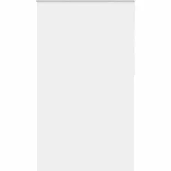 vidaXL Rolgordijn verduisterend 140x210 cm stofbreedte 136,6 cm wit