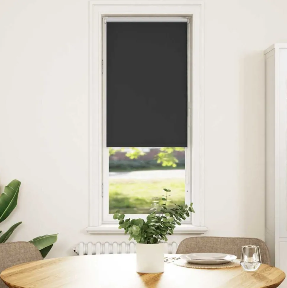 vidaXL Rolgordijn verduisterend 40x130cm stofbreedte 35,7 cm polyester