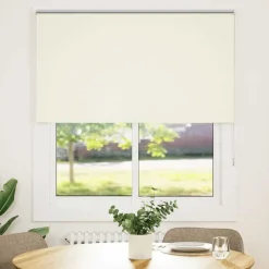 vidaXL Rolgordijn verduisterend 130x130 cm stofbreedte 126,6 cm