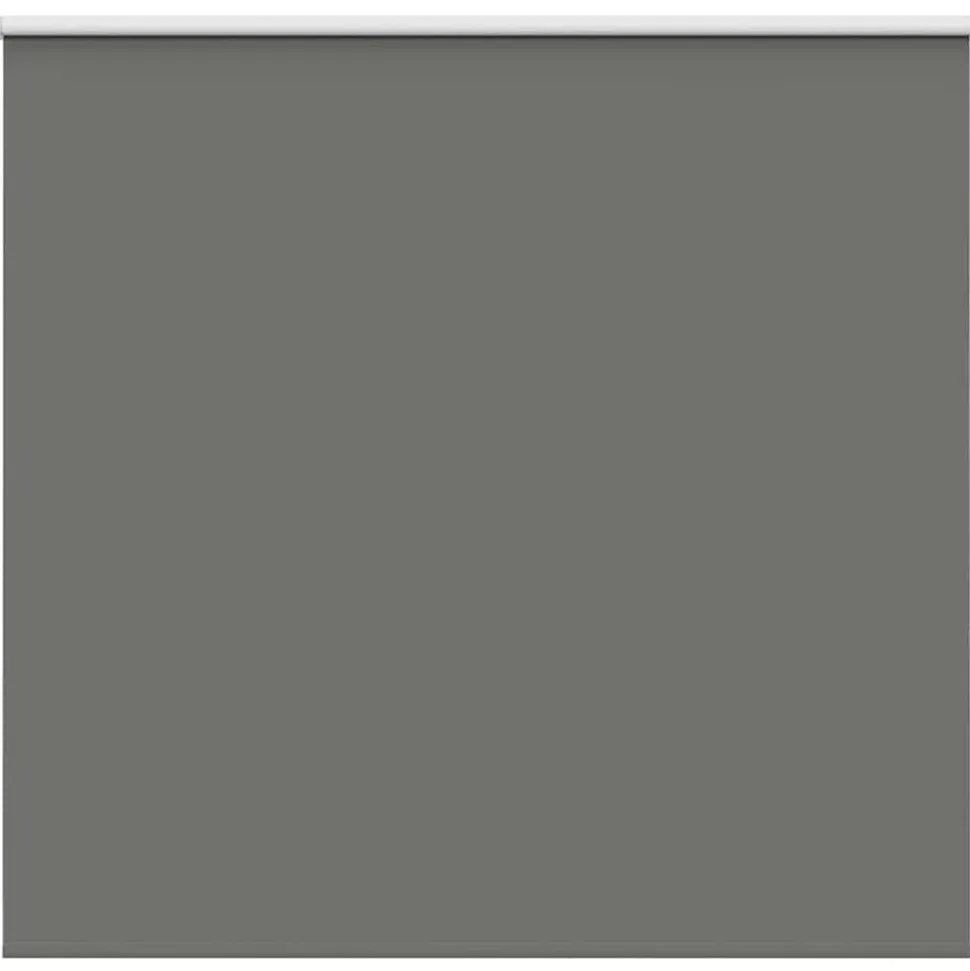 vidaXL Rolgordijn verduisterend 165x130 cm stofbreedte 161,6 cm grijs