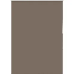 vidaXL Rolgordijn verduisterend koffie 115x150 cm stofbreedte 110,7 cm