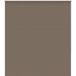 vidaXL Rolgordijn verduisterend koffie 120x175 cm stofbreedte 116,6 cm