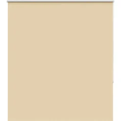 vidaXL Rolgordijn verduisterend 120x175 cm stofbreedte 116,6 cm beige
