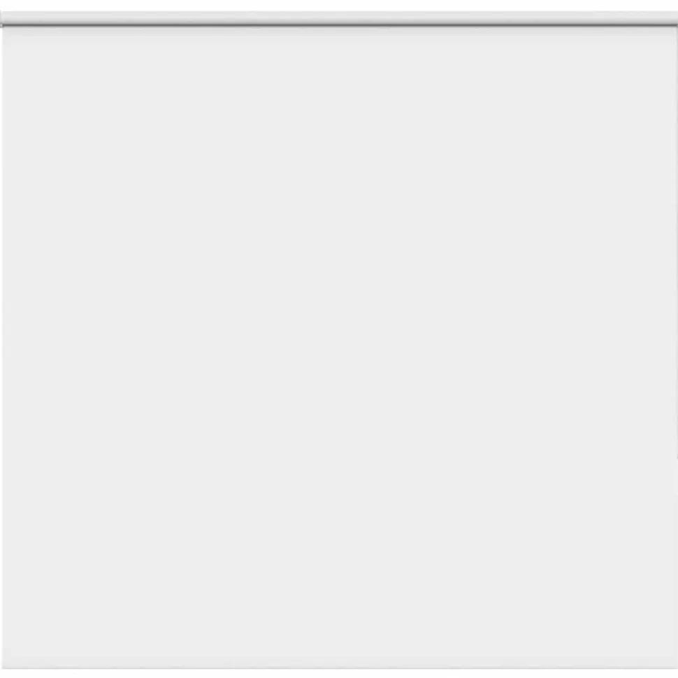 vidaXL Rolgordijn verduisterend 145x175 cm stofbreedte 141,6 cm wit