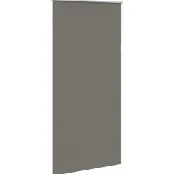 vidaXL Rolgordijn verduisterend 115x230 cm stofbreedte 110,7 cm grijs