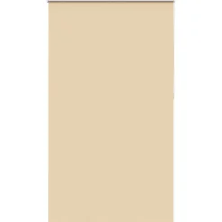 vidaXL Rolgordijn verduisterend 130x230 cm stofbreedte 126,6 cm beige