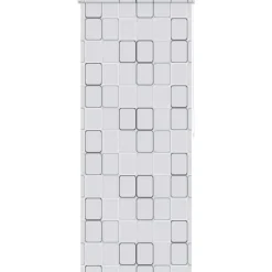 vidaXL Rolgordijn voor douche 80x240 cm vierkant