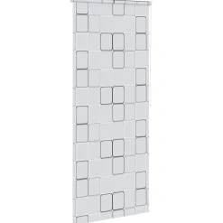 vidaXL Rolgordijn voor douche 80x240 cm vierkant