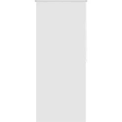 vidaXL Rolgordijn voor douche 80x240 cm wit