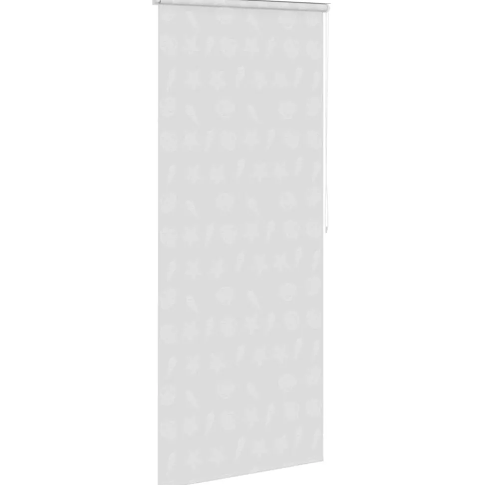 vidaXL Rolgordijn voor douche 80x240 cm zeester