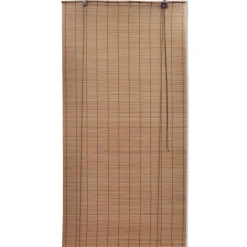 vidaXL Rolgordijn 80x160 cm bamboe bruin