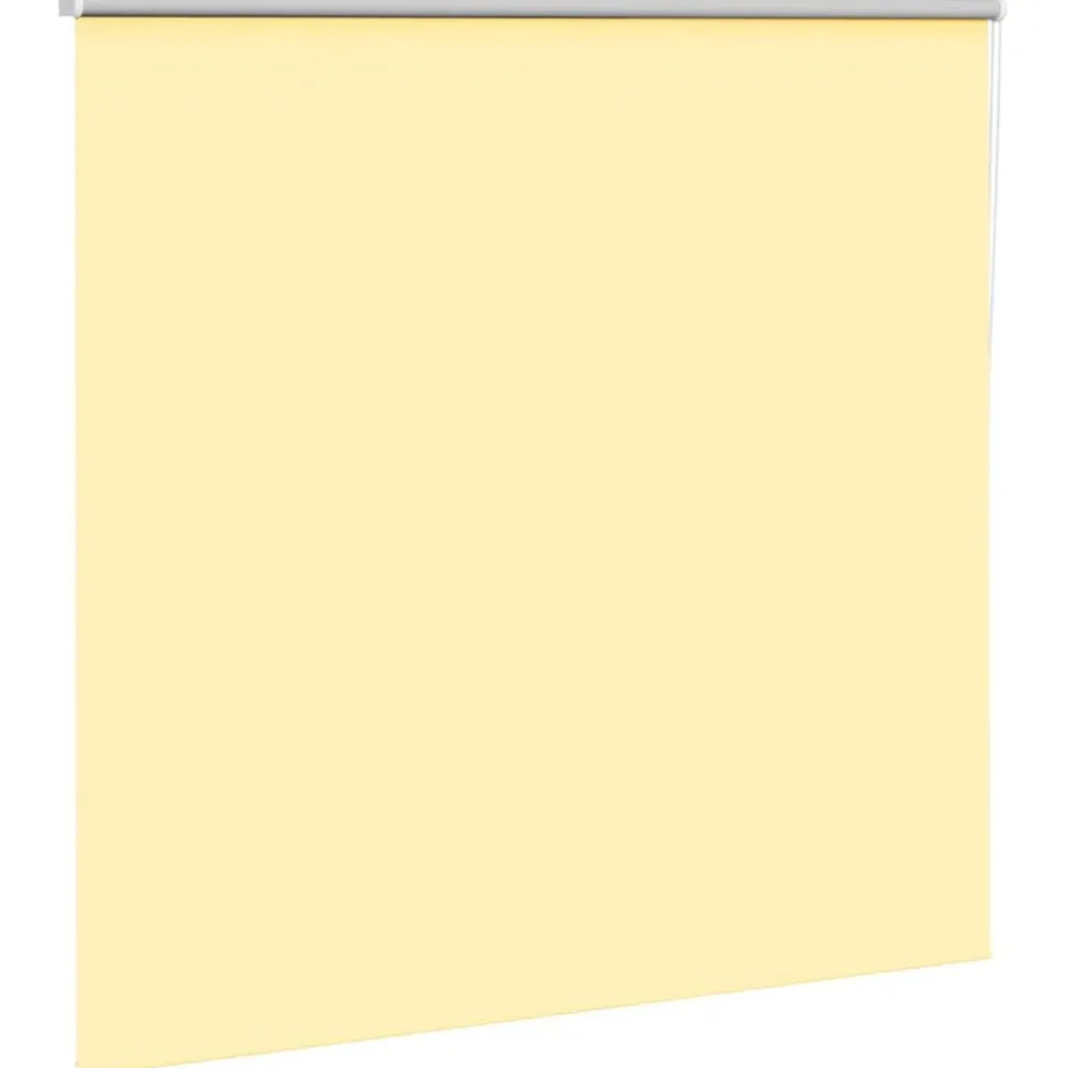 vidaXL Rolgordijn 145x175 cm stofbreedte 141,6 cm verduisterend geel