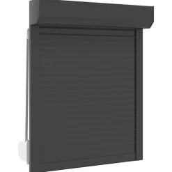 vidaXL Roljaloezie Antraciet 70 x 100 cm Aluminium en Polyurethaan