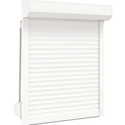 vidaXL Roljaloezie Wit 70 x 100 cm Aluminium en Polyurethaan