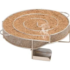 vidaXL Rookgenerator koud rond 19,5 cm roestvrij staal