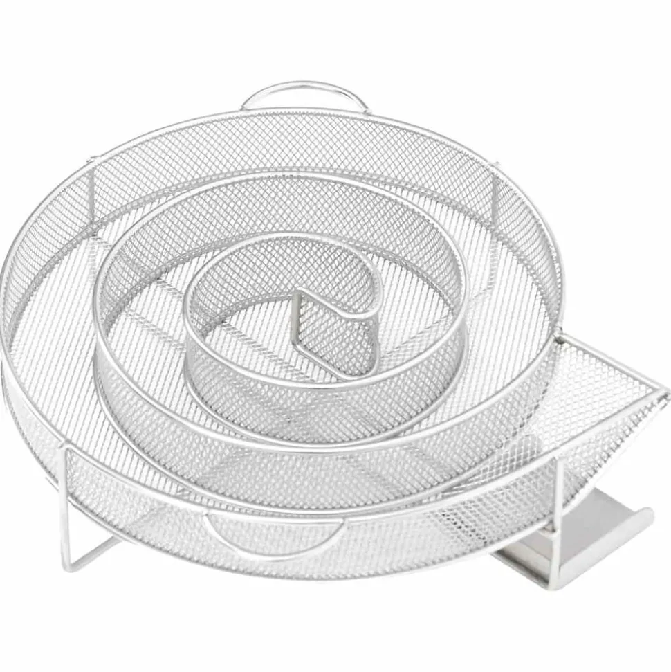 vidaXL Rookgenerator koud rond 19,5 cm roestvrij staal