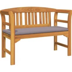 vidaXL Rozenbank Natuurlijk 114 x 46 x 82,5 cm Massief Acaciahout