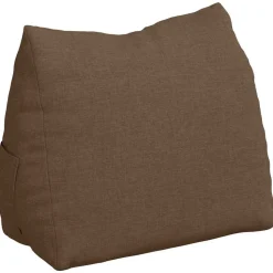 vidaXL Rugkussen Bruin 45 x 20 x 35 cm Stof