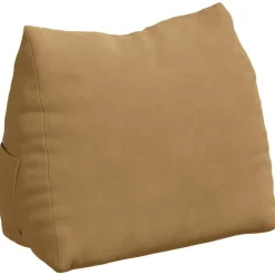 vidaXL Rugkussen Bruin 45 x 20 x 35 cm Cordstof