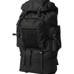 vidaXL Rugzak legerstijl XXL 100 L zwart