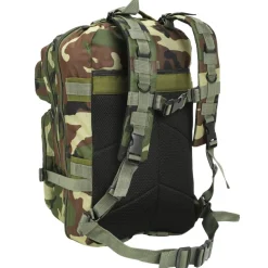 vidaXL Rugzak legerstijl 50 L camouflage