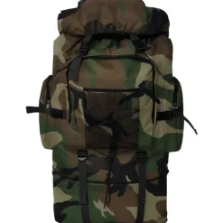 vidaXL Rugzak legerstijl XXL 100 L camouflage