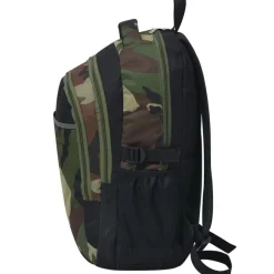 vidaXL Rugzak voor school 40 L zwart en camouflage