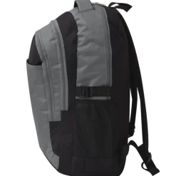 vidaXL Rugzak voor school 40 L zwart en grijs