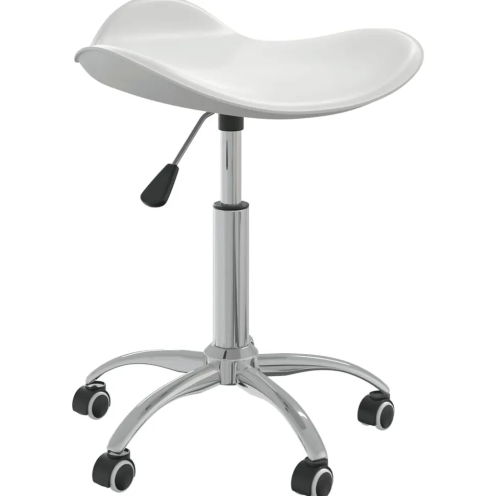 vidaXL Salonkruk kunstleer wit